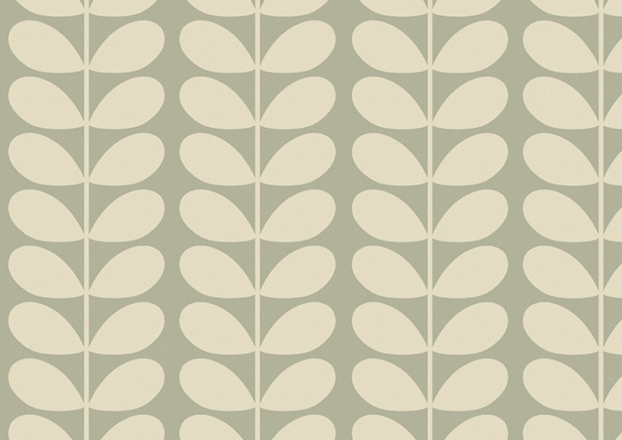 Orla Kiely Solid Stem, Pebble - Roller Blind - Image 6